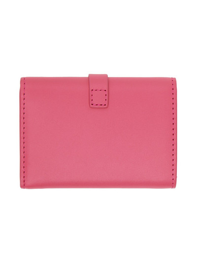 A.P.C. Pink Noa Trifold Simple Wallet outlook