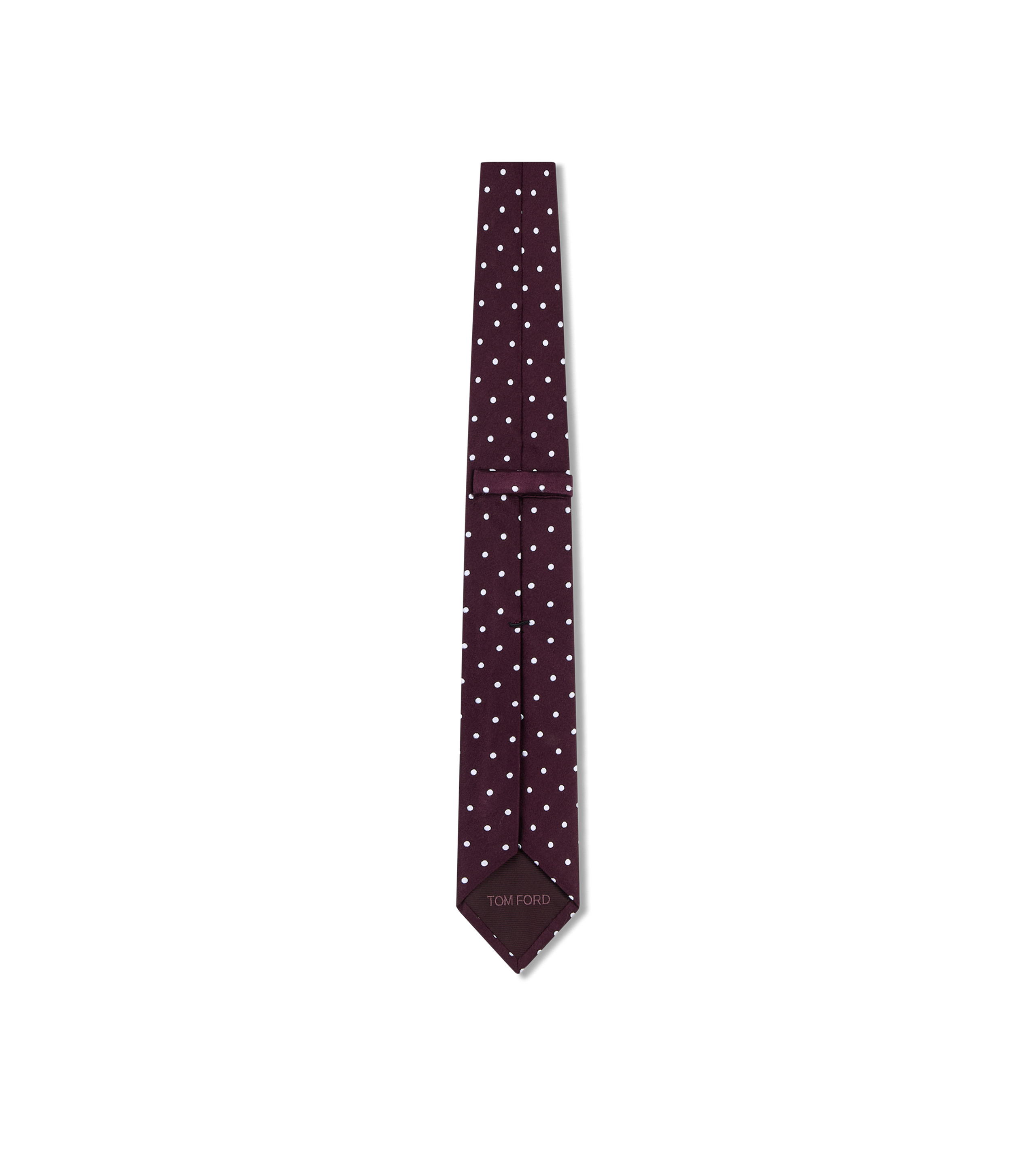 SATIN POLKA DOT TIE - 2