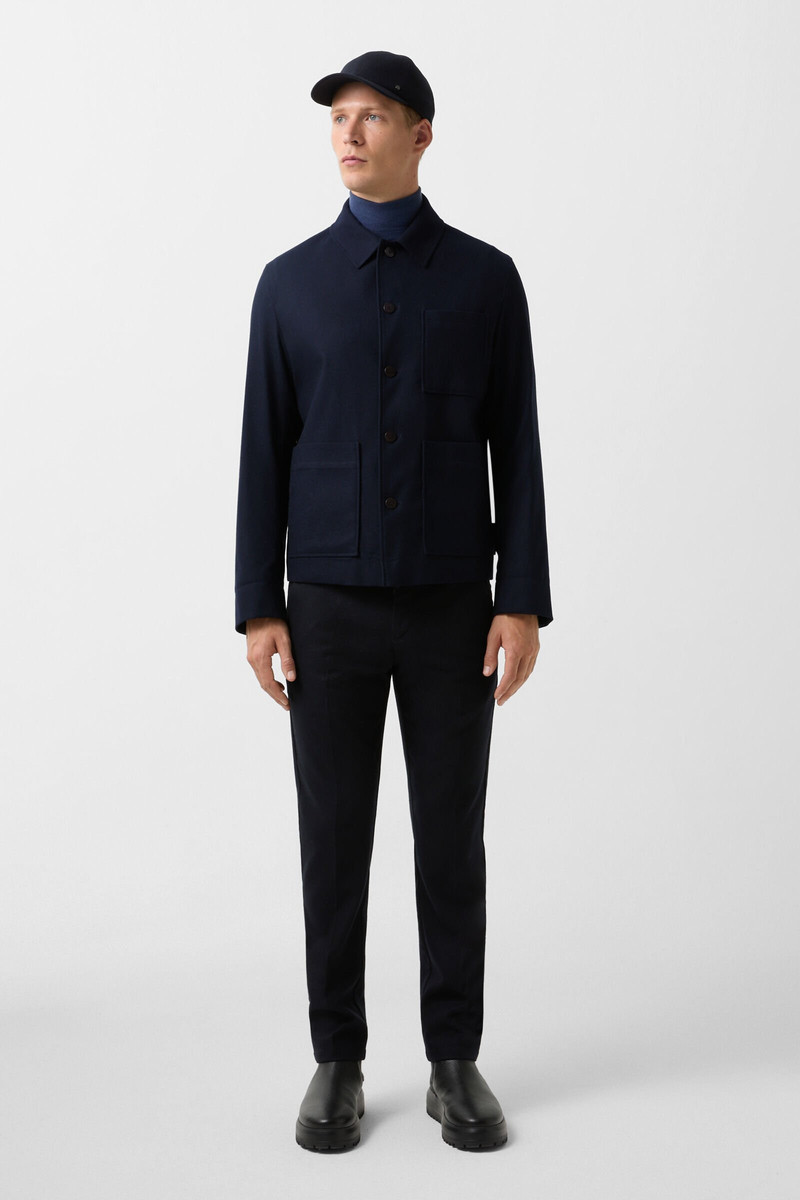 BOGNER Overshirt Mirco in Navy blue outlook