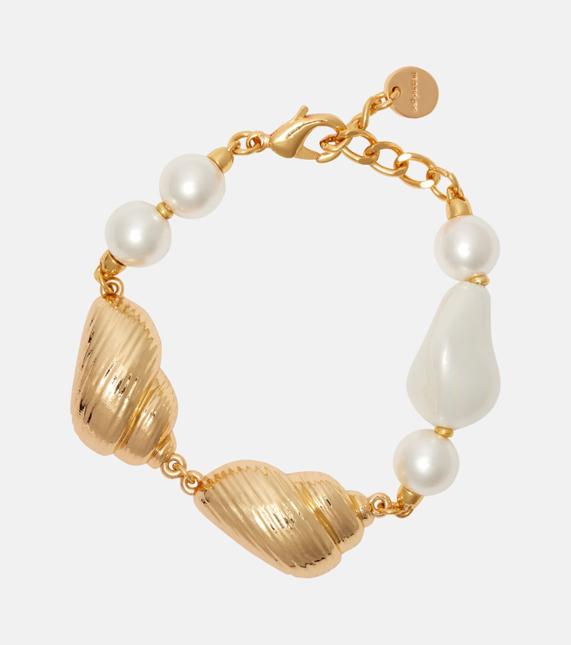 Faux pearl-embellished bracelet 1