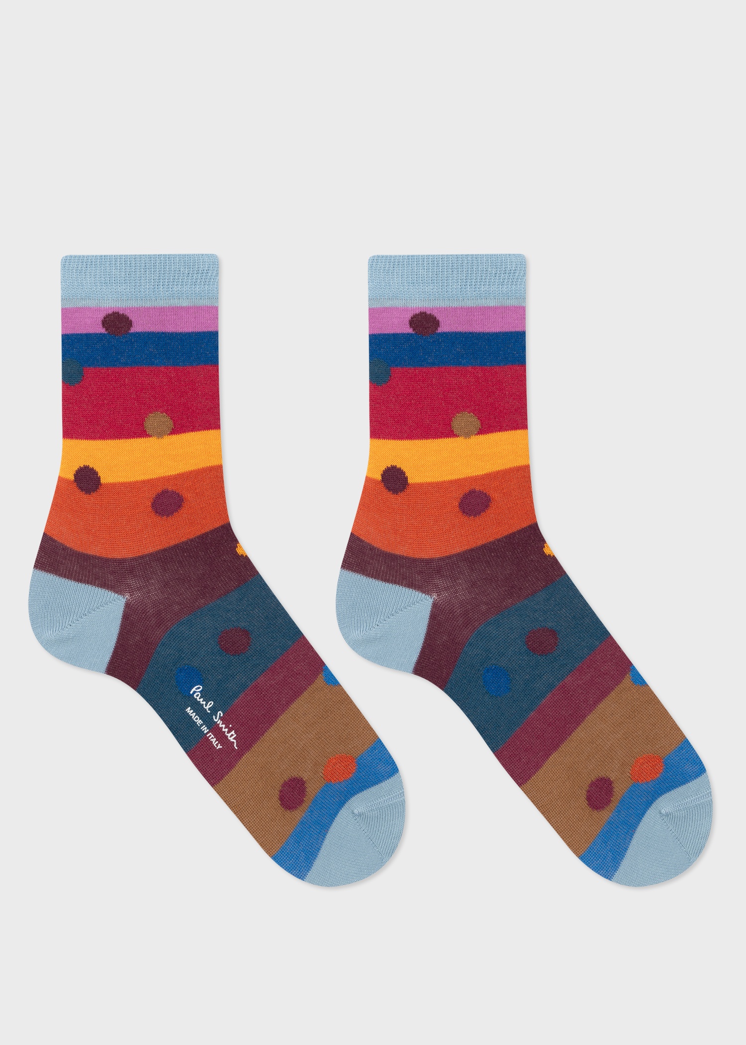 Women's 'Torn Stripe' Three Pack Socks - 3