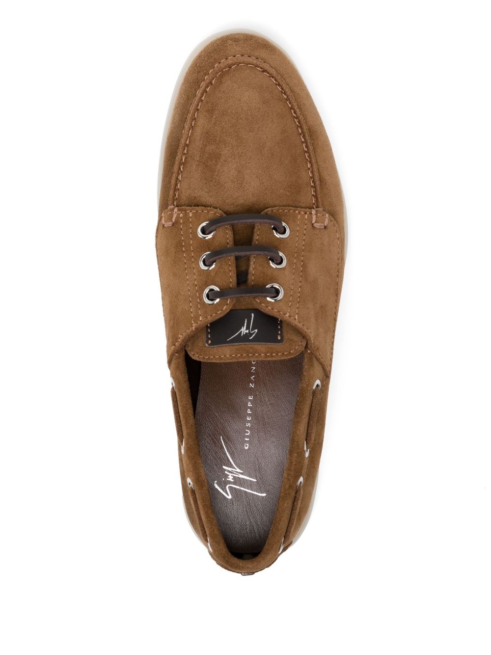 suede loafers - 4