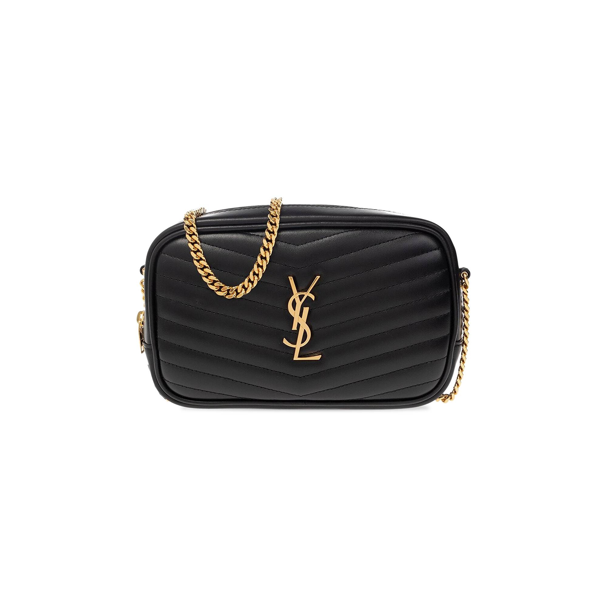 Saint Laurent Lou Mini Shoulder Bag 'Black' - 1