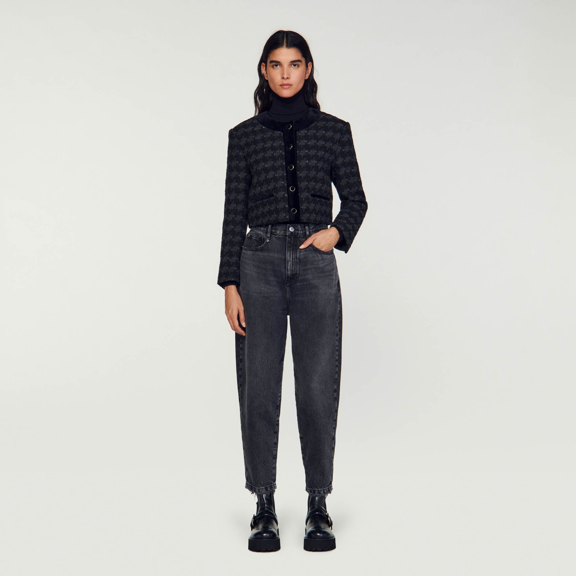 SHORT TWEED JACKET - 2