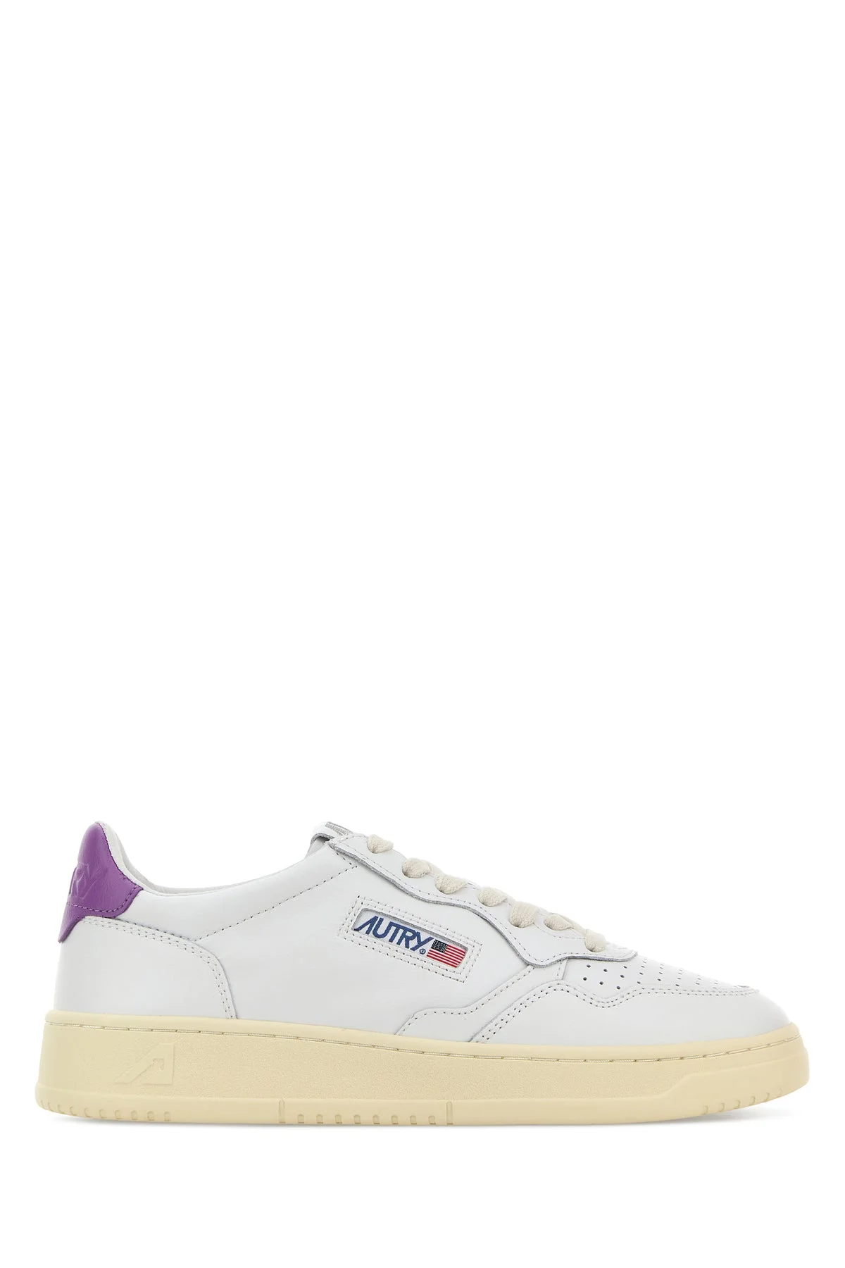 White leather Medalist sneakers - 1