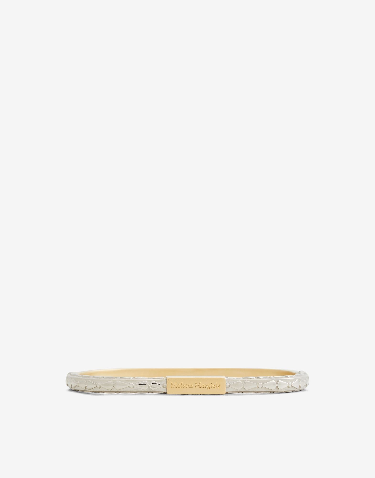 Logo two-tone bracelet - 1