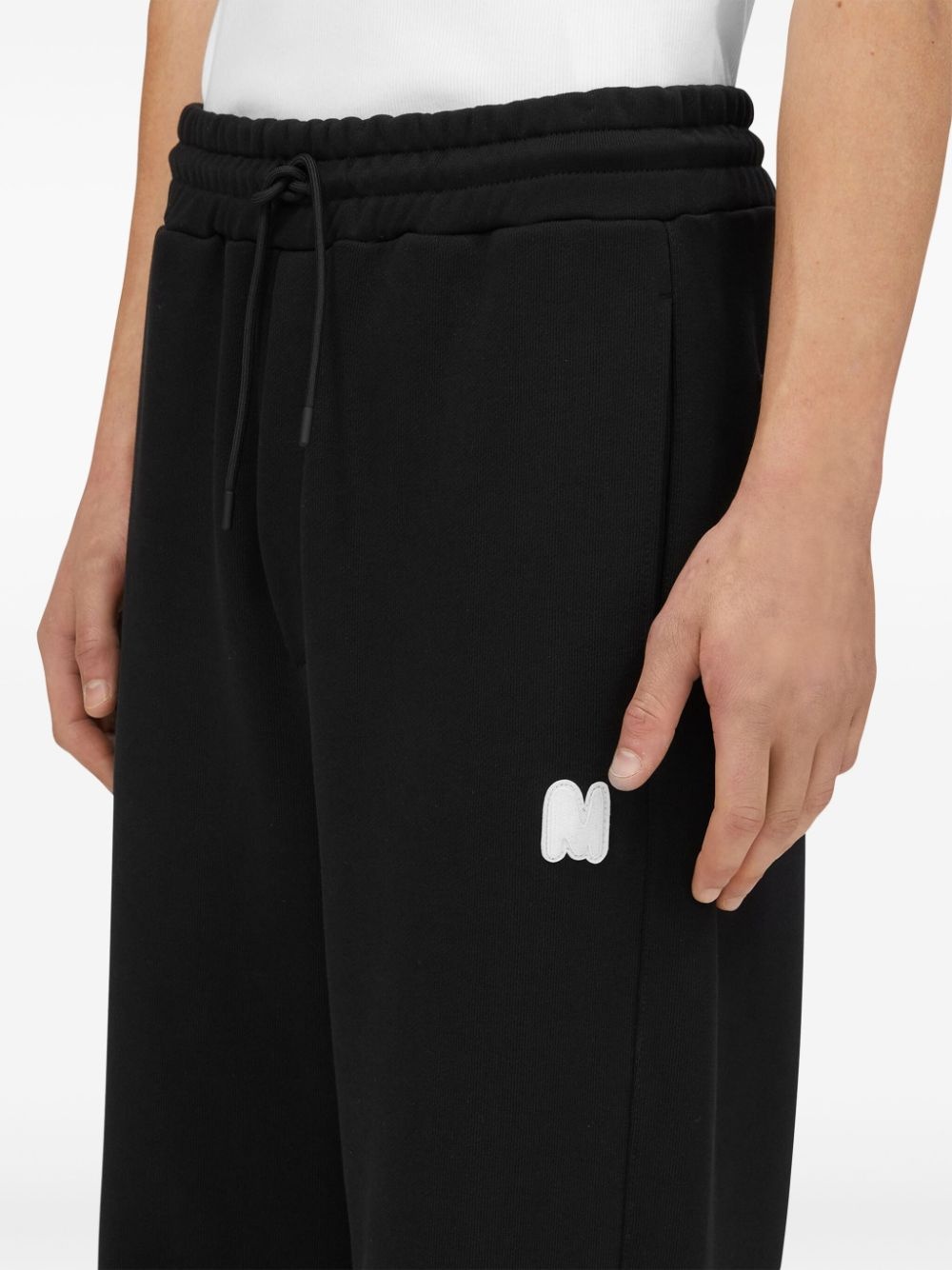 logo patch jogging trousers - 5