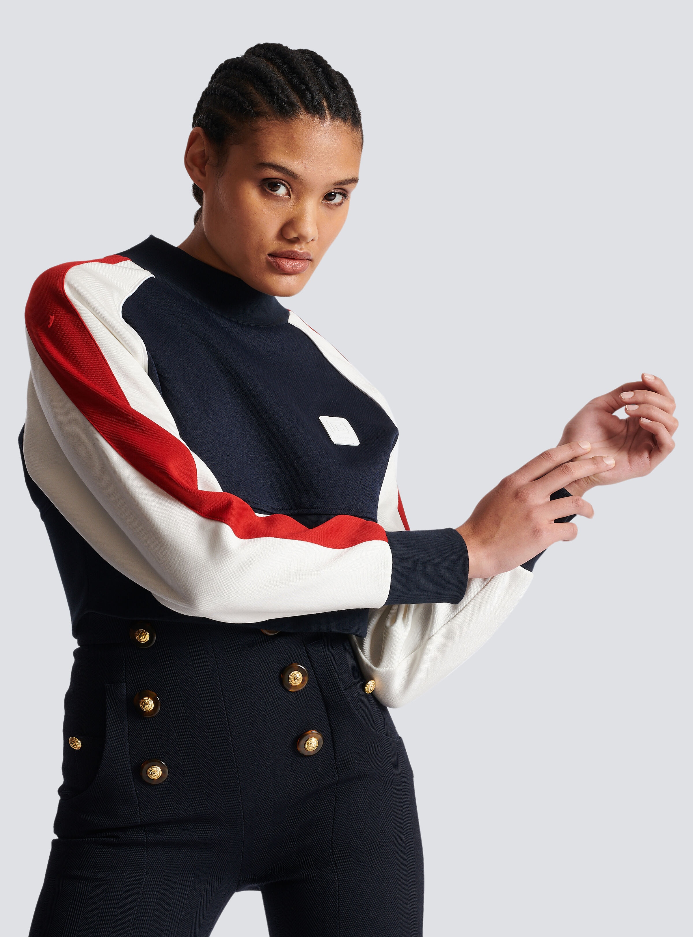 Retro Balmain PB sweatshirt - 6
