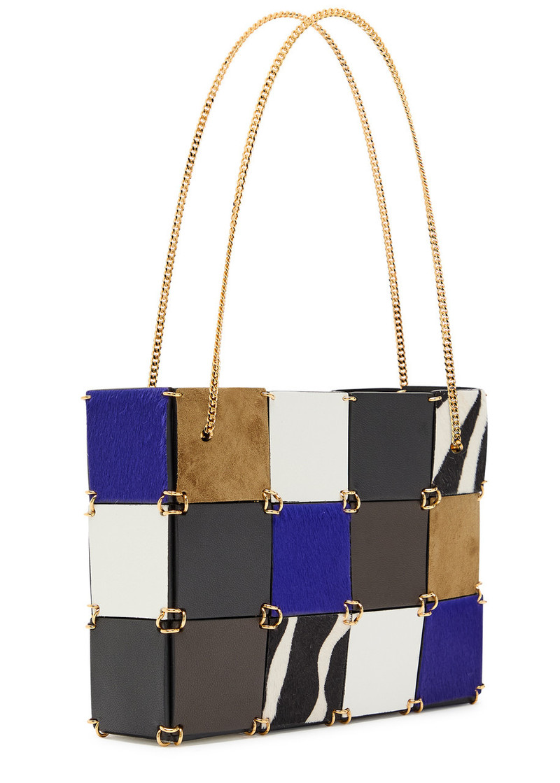 KHAITE Khaite Emma Mini Panelled Leather Tote bag outlook