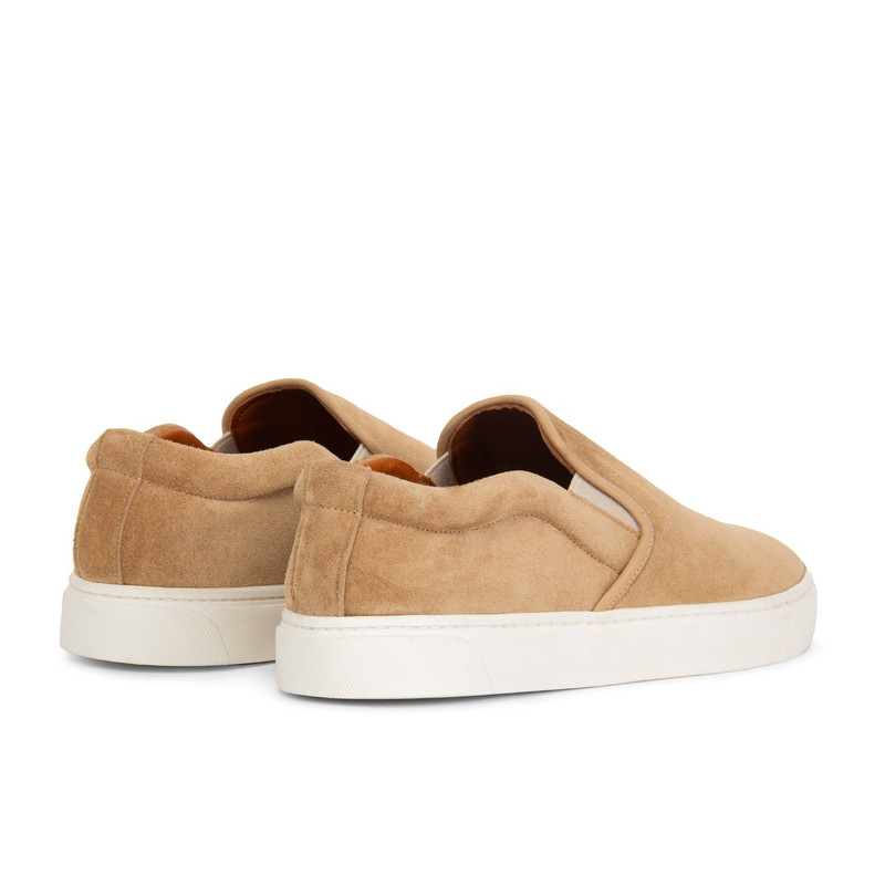 VIBERG Slip On - Peanut Papillon Calf Suede outlook