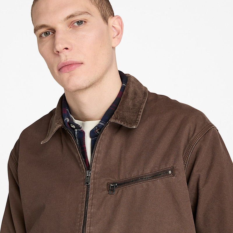 Men's Strafford는 화포 재킷을 세척했습니다 5