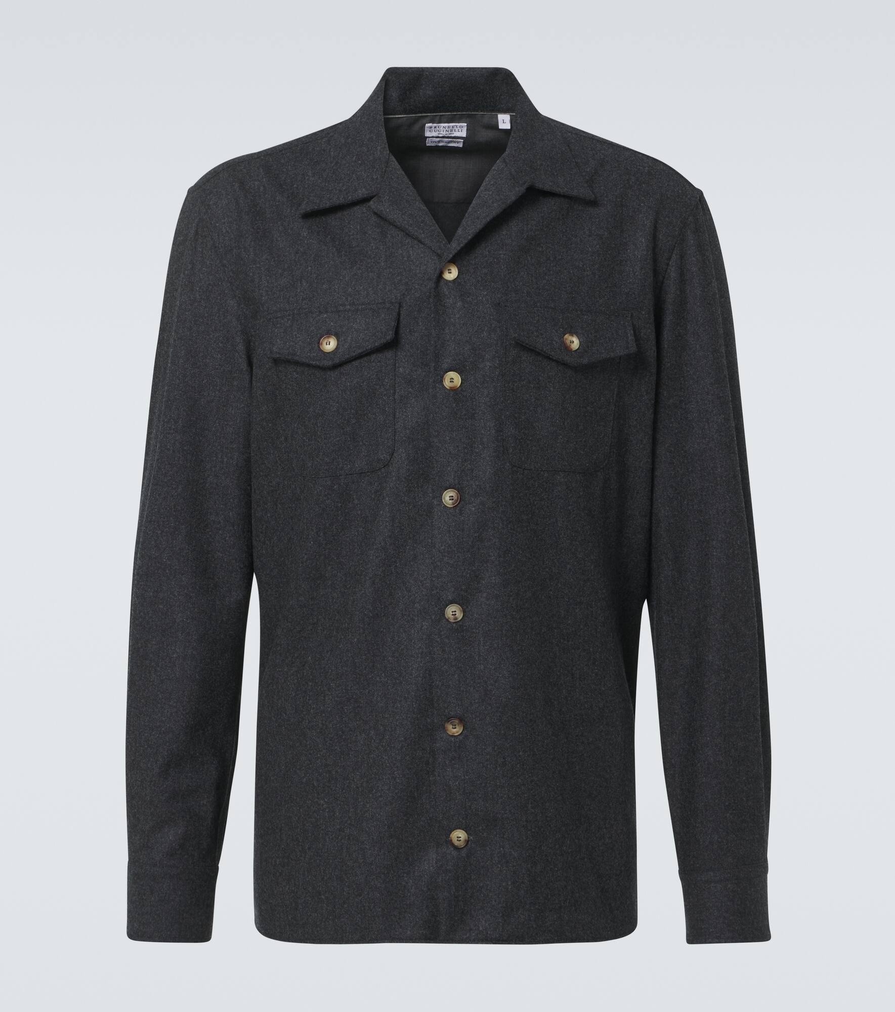 Virgin wool shirt - 1