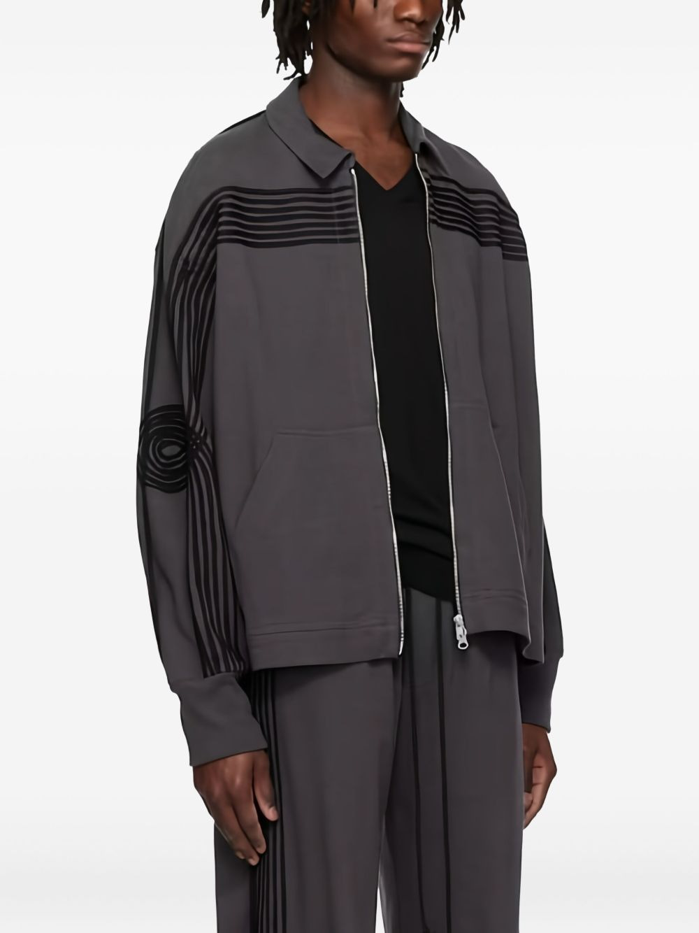 applique track jacket - 3