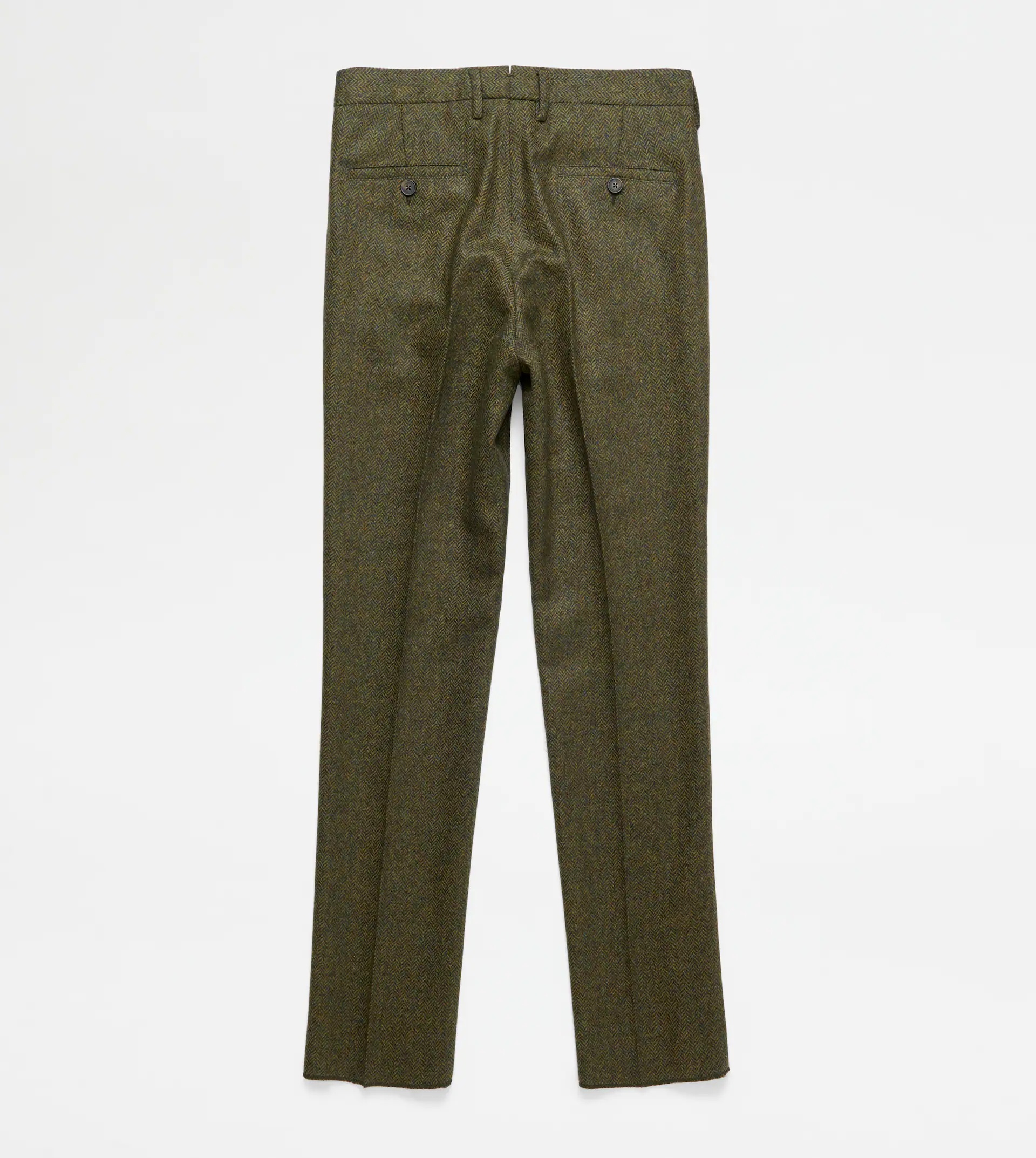 CLASSIC SHETLAND TROUSERS - GREEN - 8