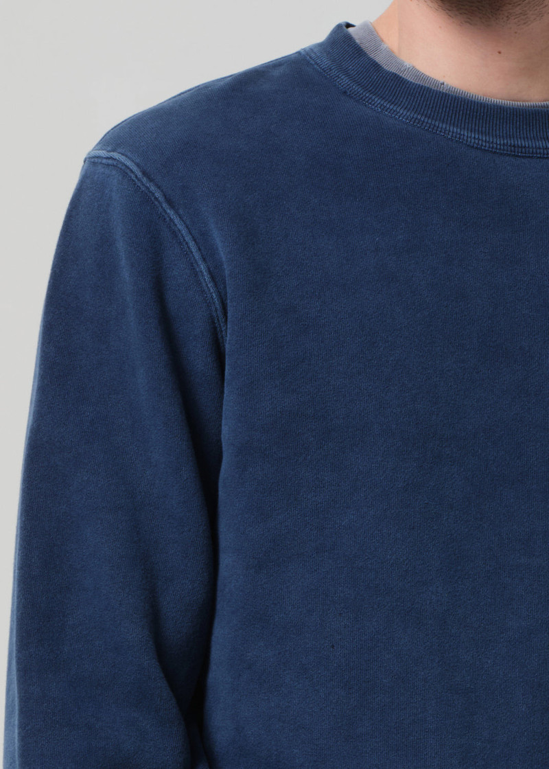 Vintage Crewneck Sweatshirt In Indigo 5