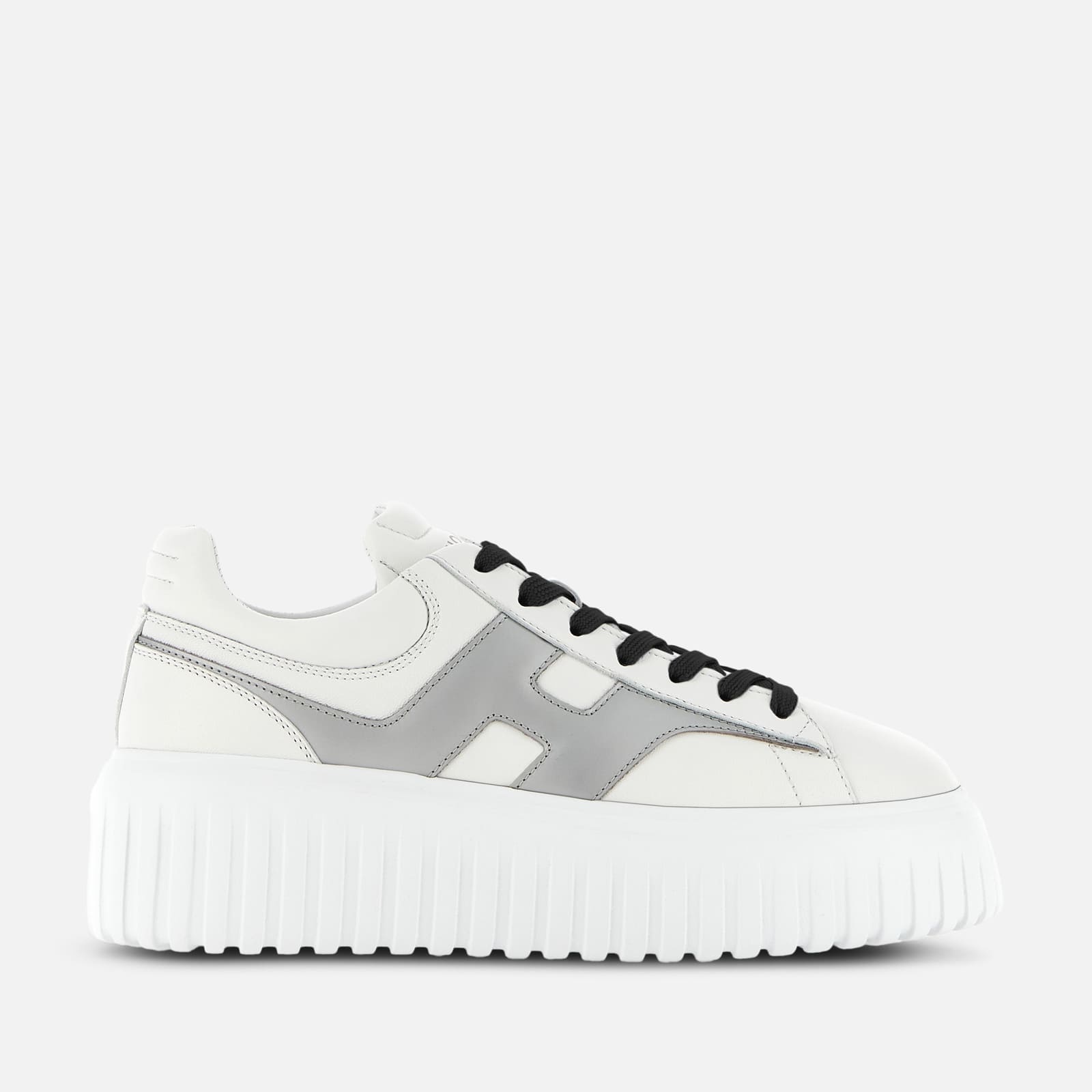 Sneakers Hogan H-Stripes Silver White - 1