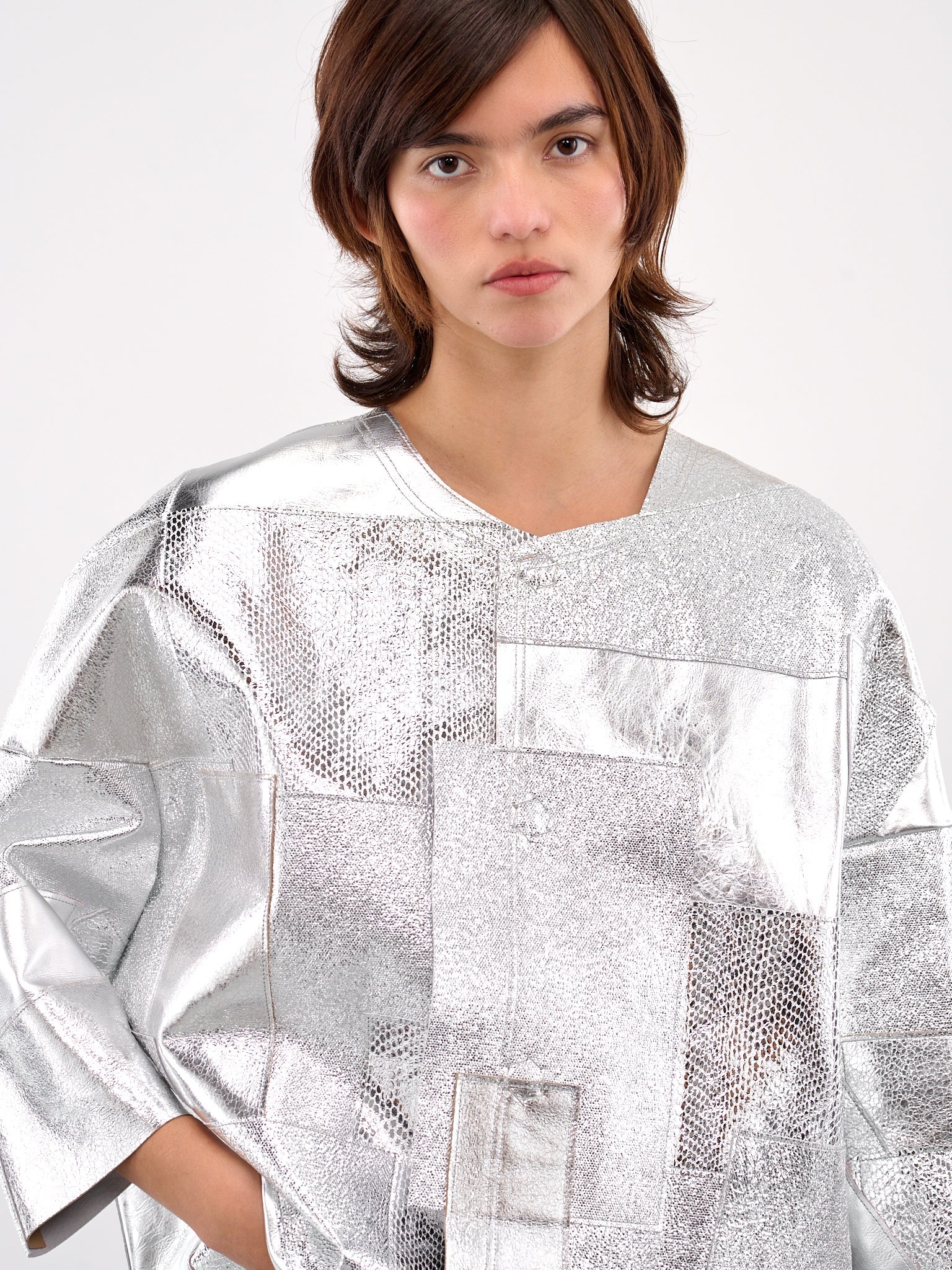 Patchwork Reflective Jacket - 4