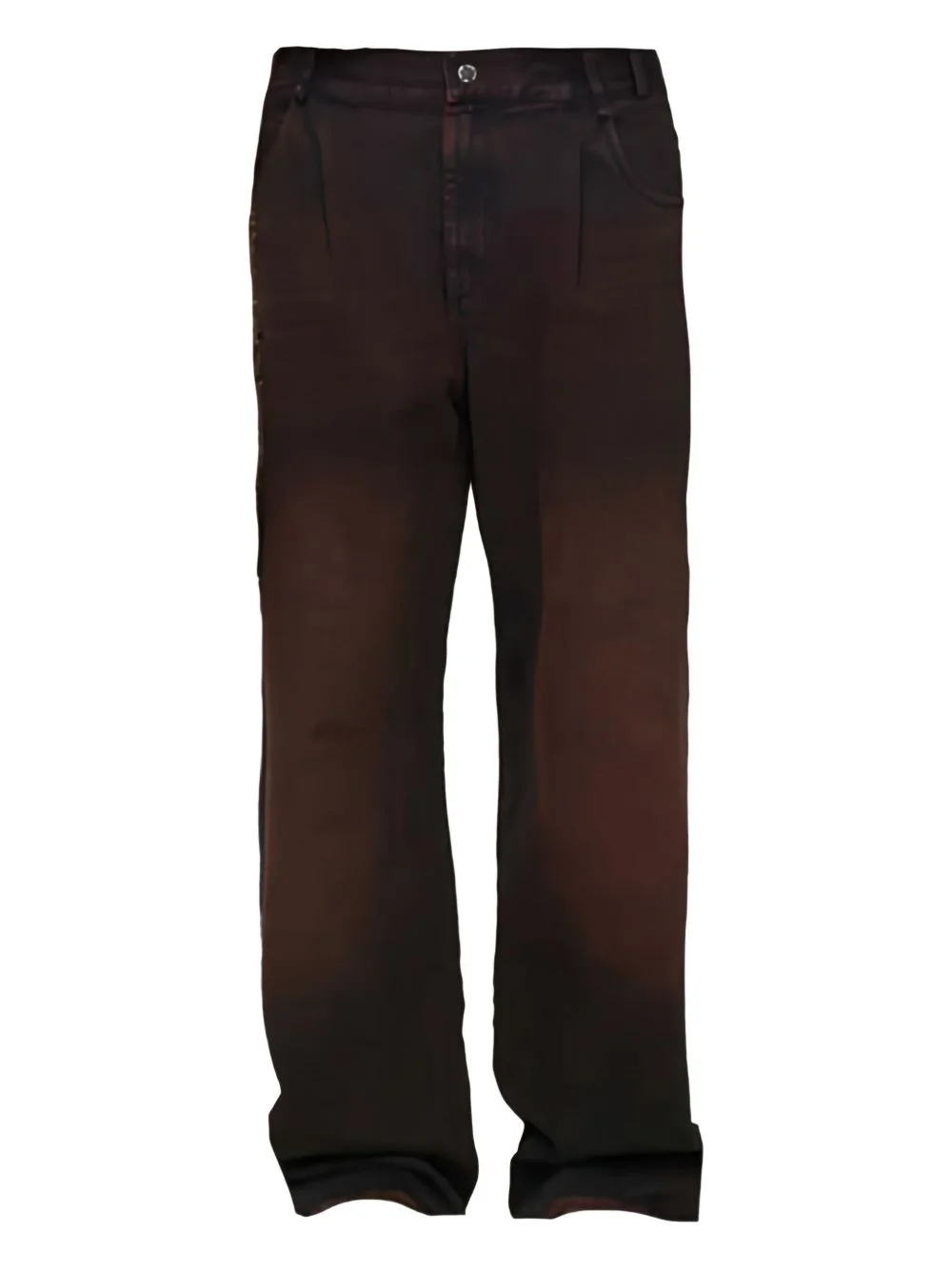 Les Olympiades pleated jeans - 1