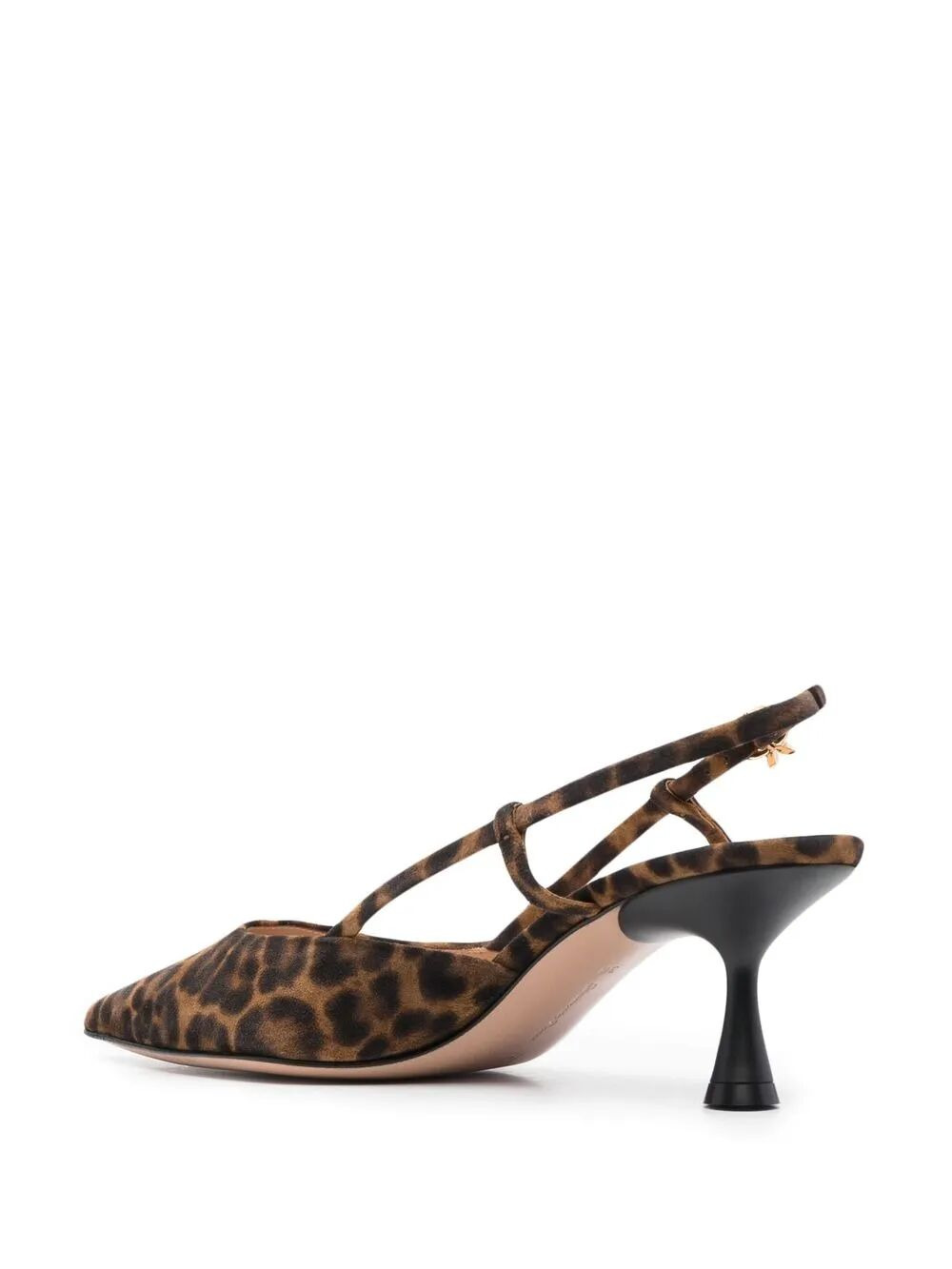 Gianvito Rossi Women Ascent 55 Suede Slingback - 3