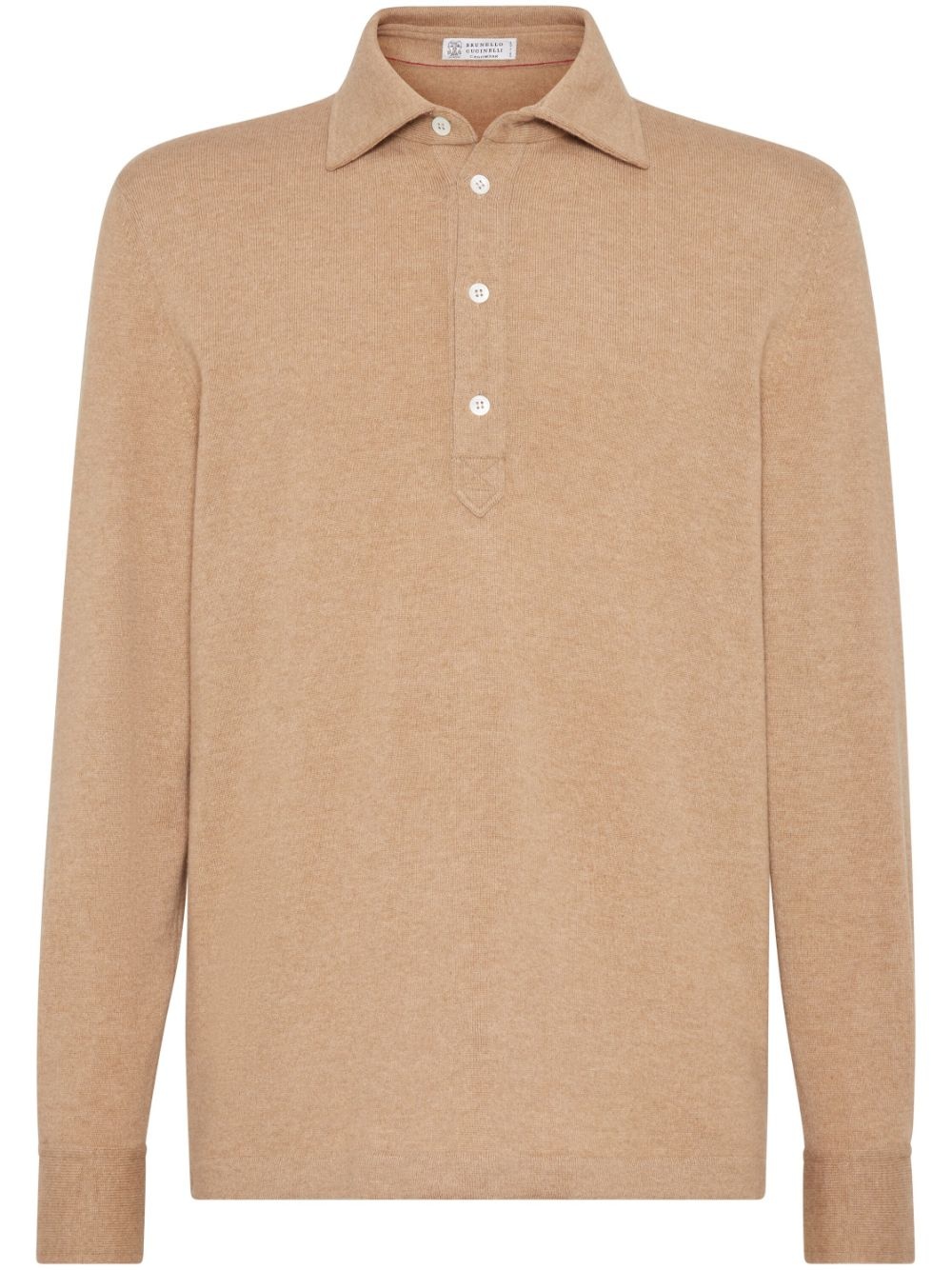 cashmere polo shirt - 1