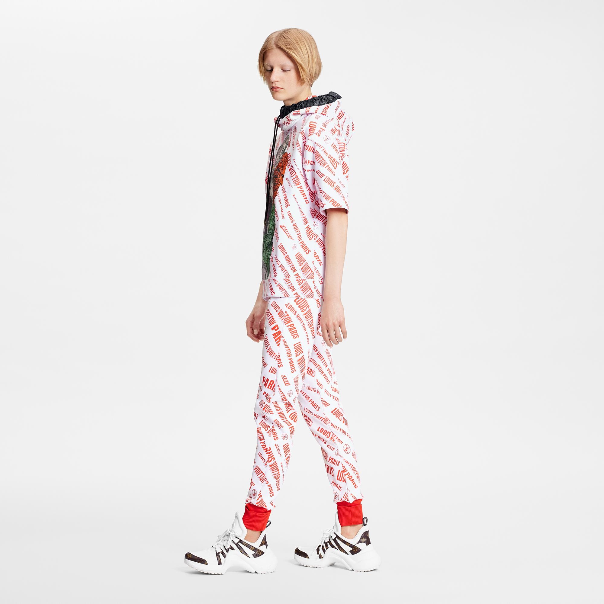 Slanted Signature Jacquard Jogging Pants - 4