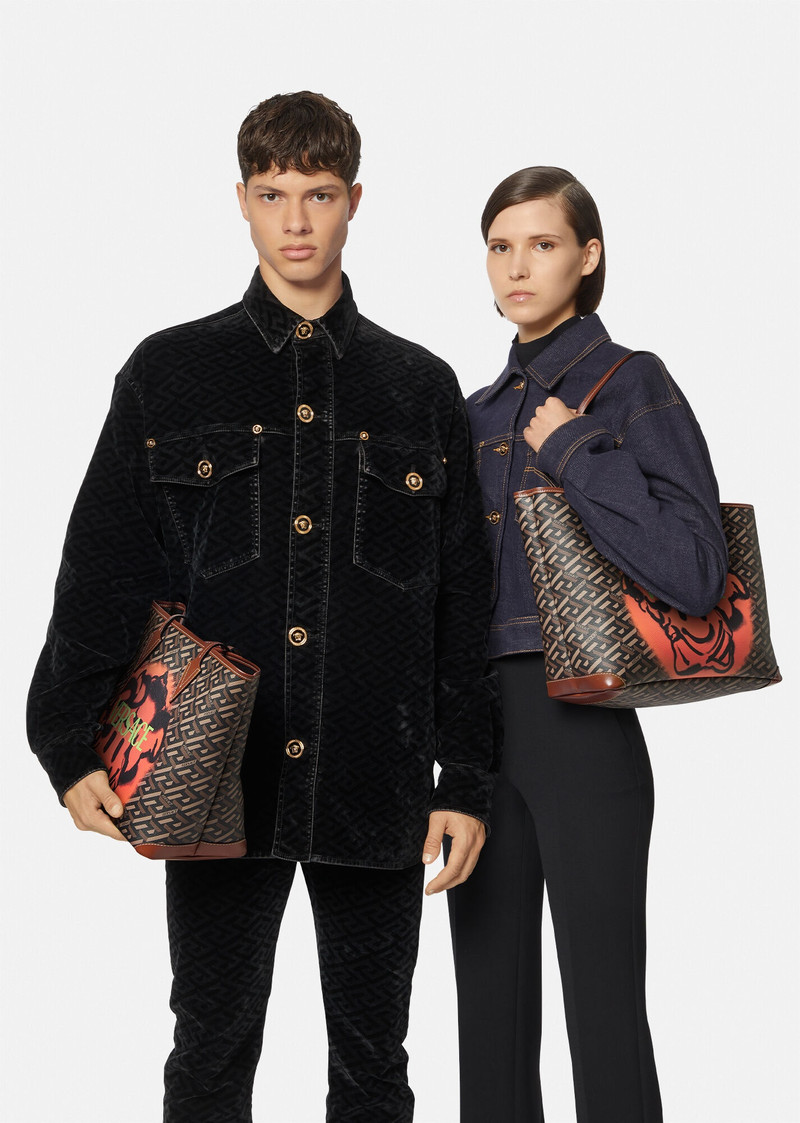 VERSACE Medusa Tag tote bag outlook