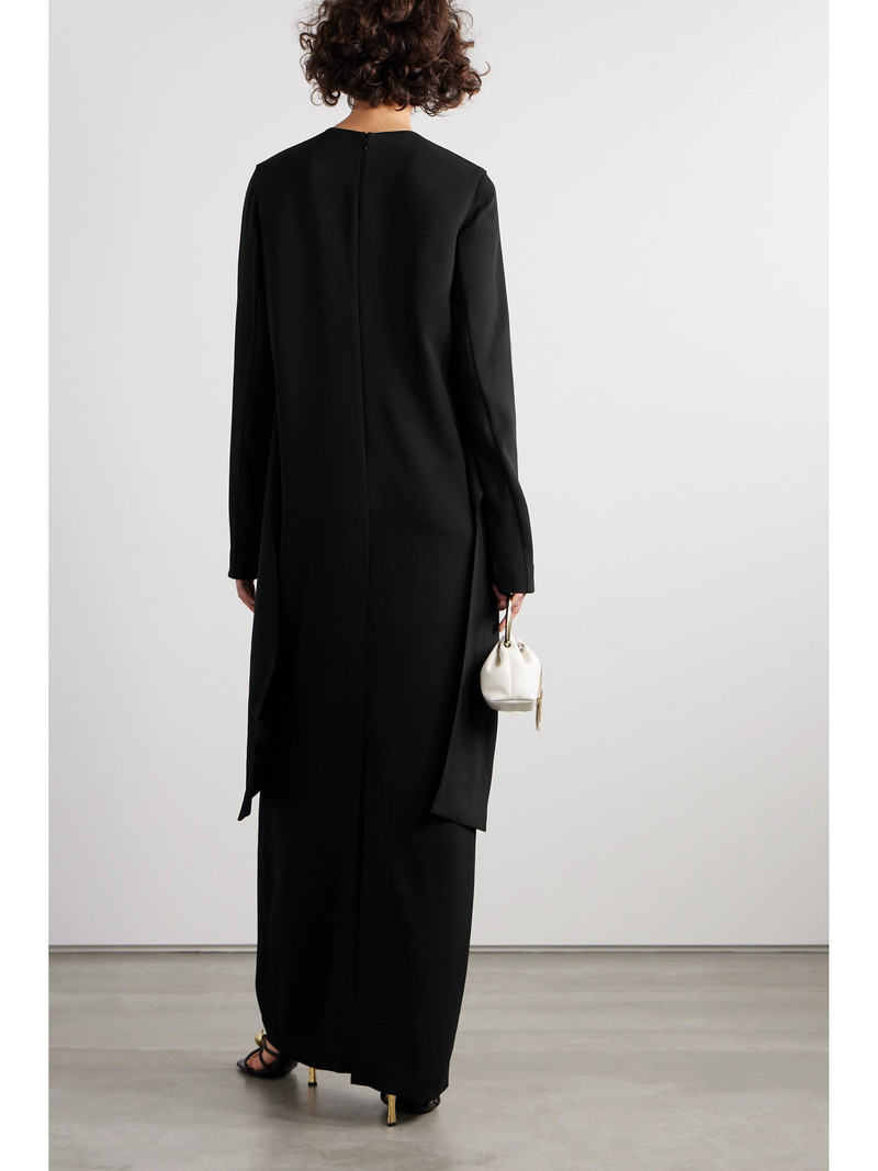 Draped Cady Maxi Dress 3