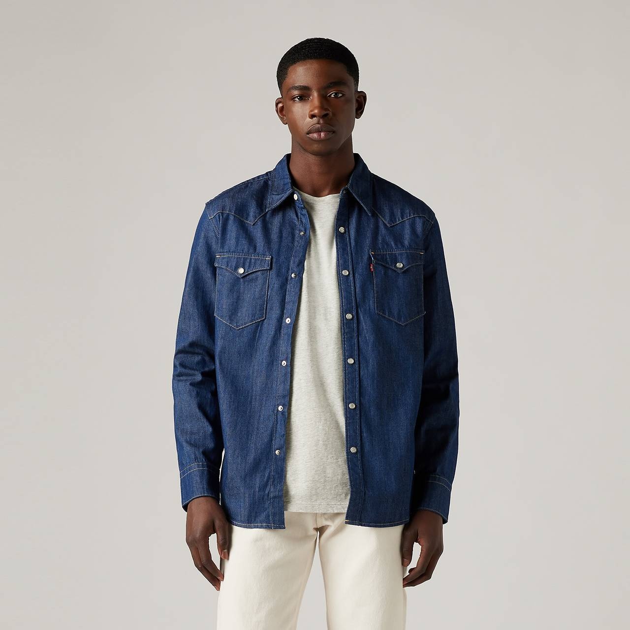 BARSTOW WESTERN DENIM SHIRT - 2