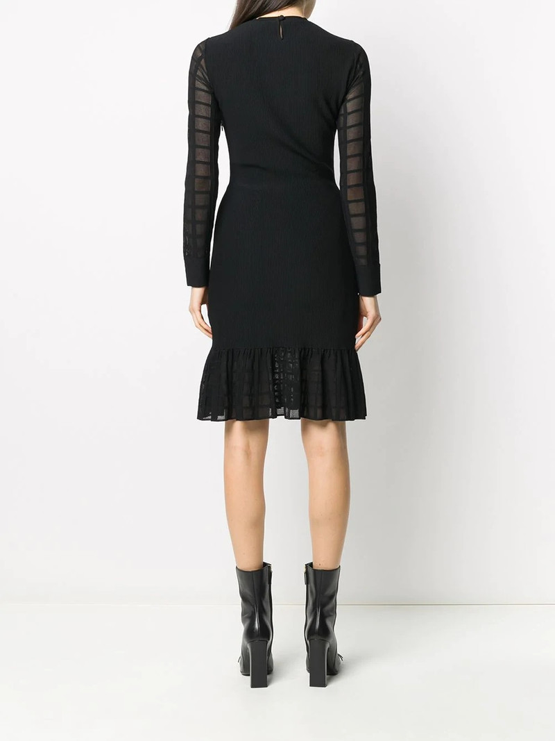 Ottoman knit mini dress 4