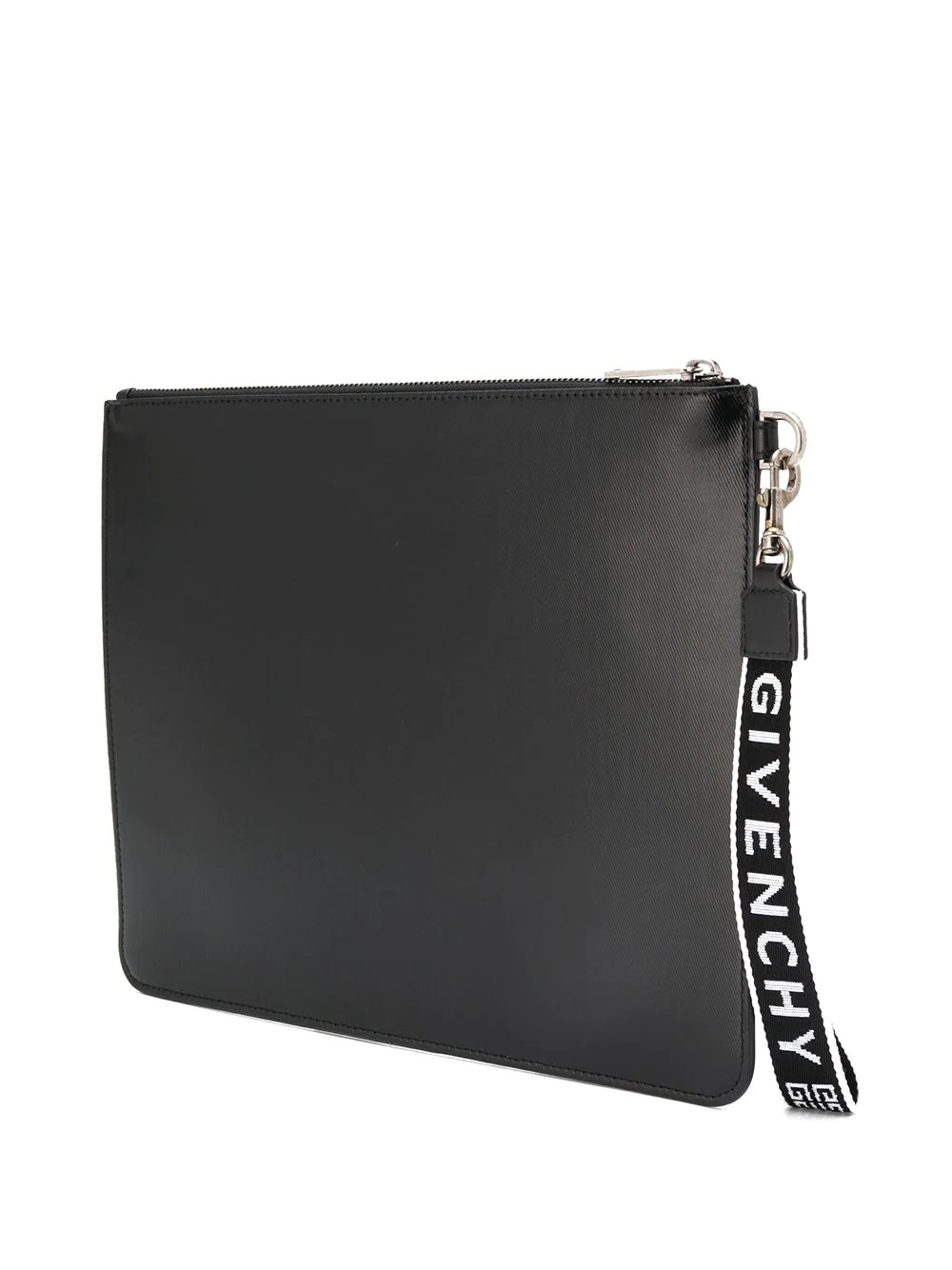 logo strap clutch - 3