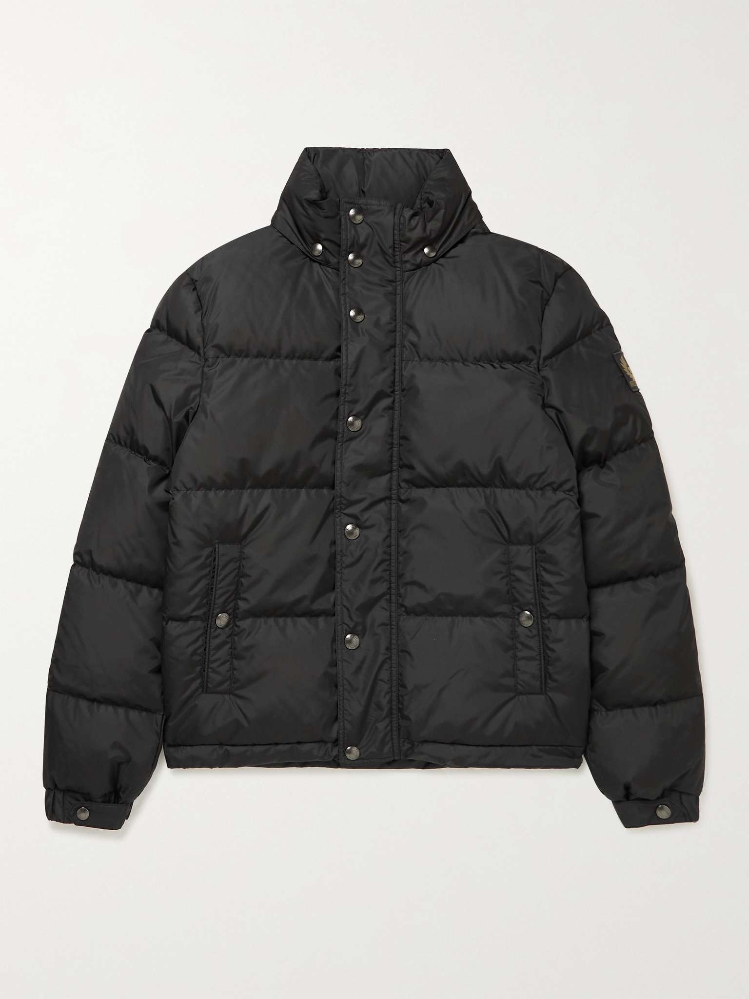 Dome Logo-Appliquéd Quilted Shell Down Jacket - 1