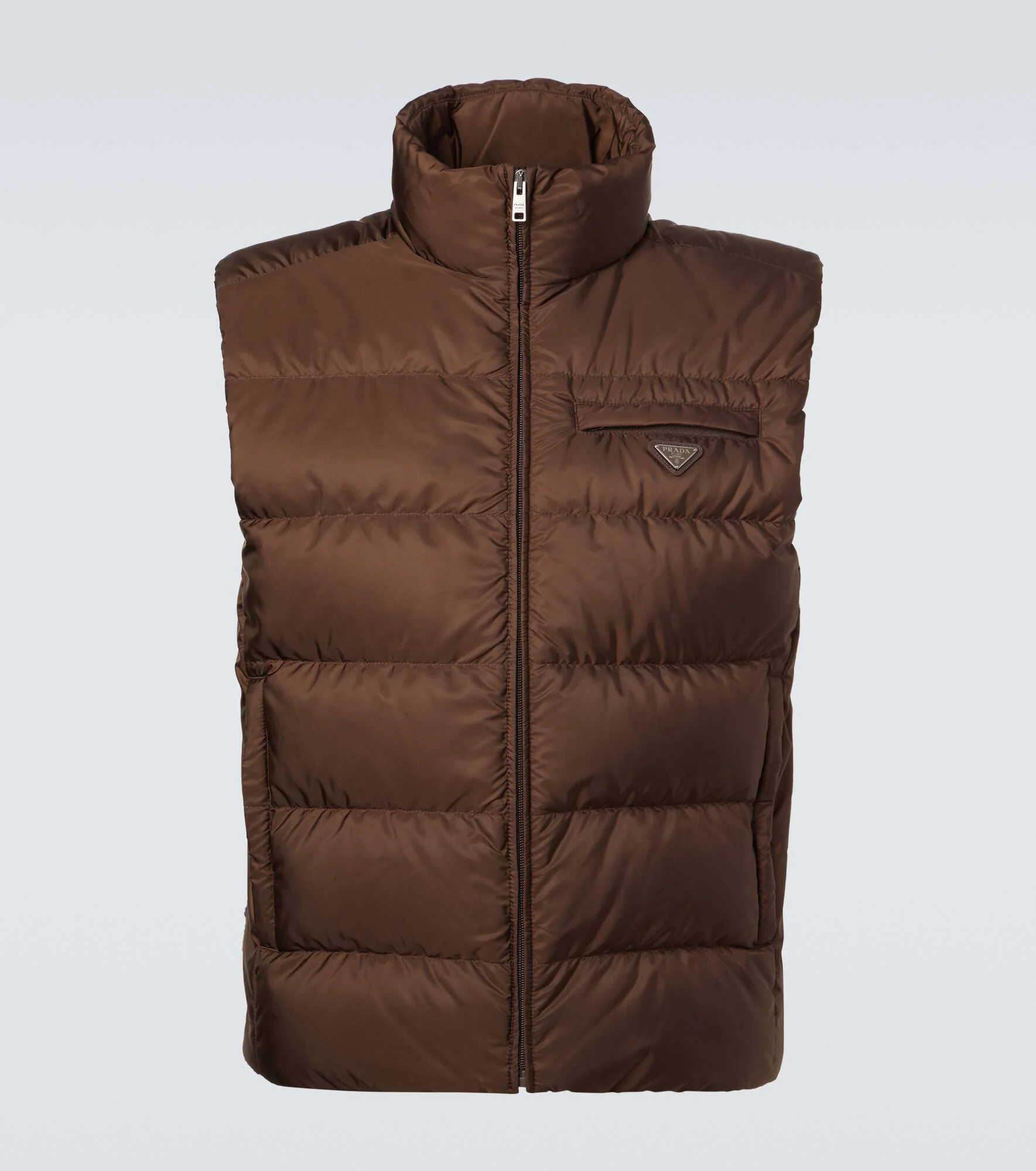 Re-Nylon down vest - 1