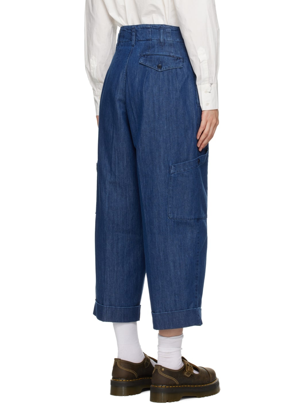 【関税込み】YMC ブルー Grease ジーンズ Blue Grease Jeans by YMC on Sale