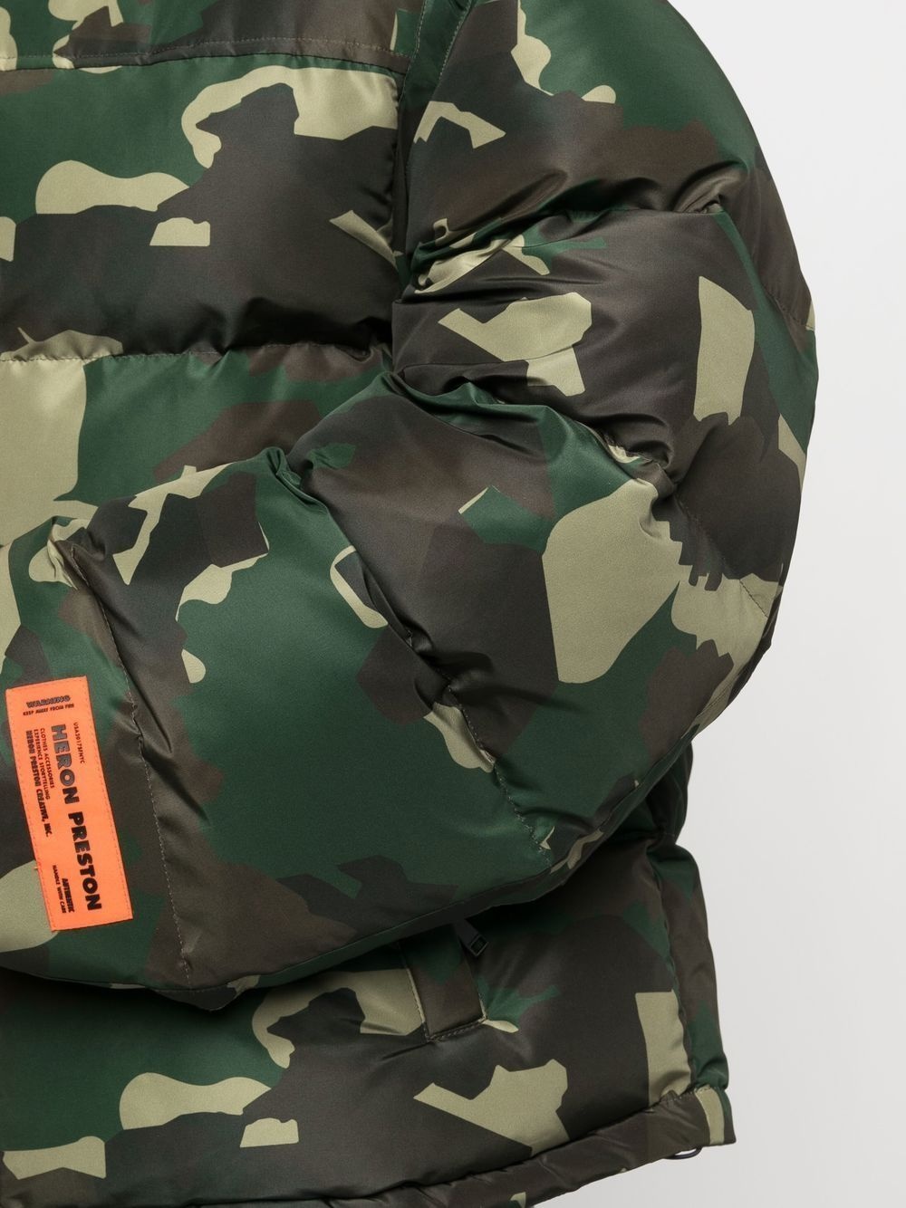 camouflage-print padded jacket - 5