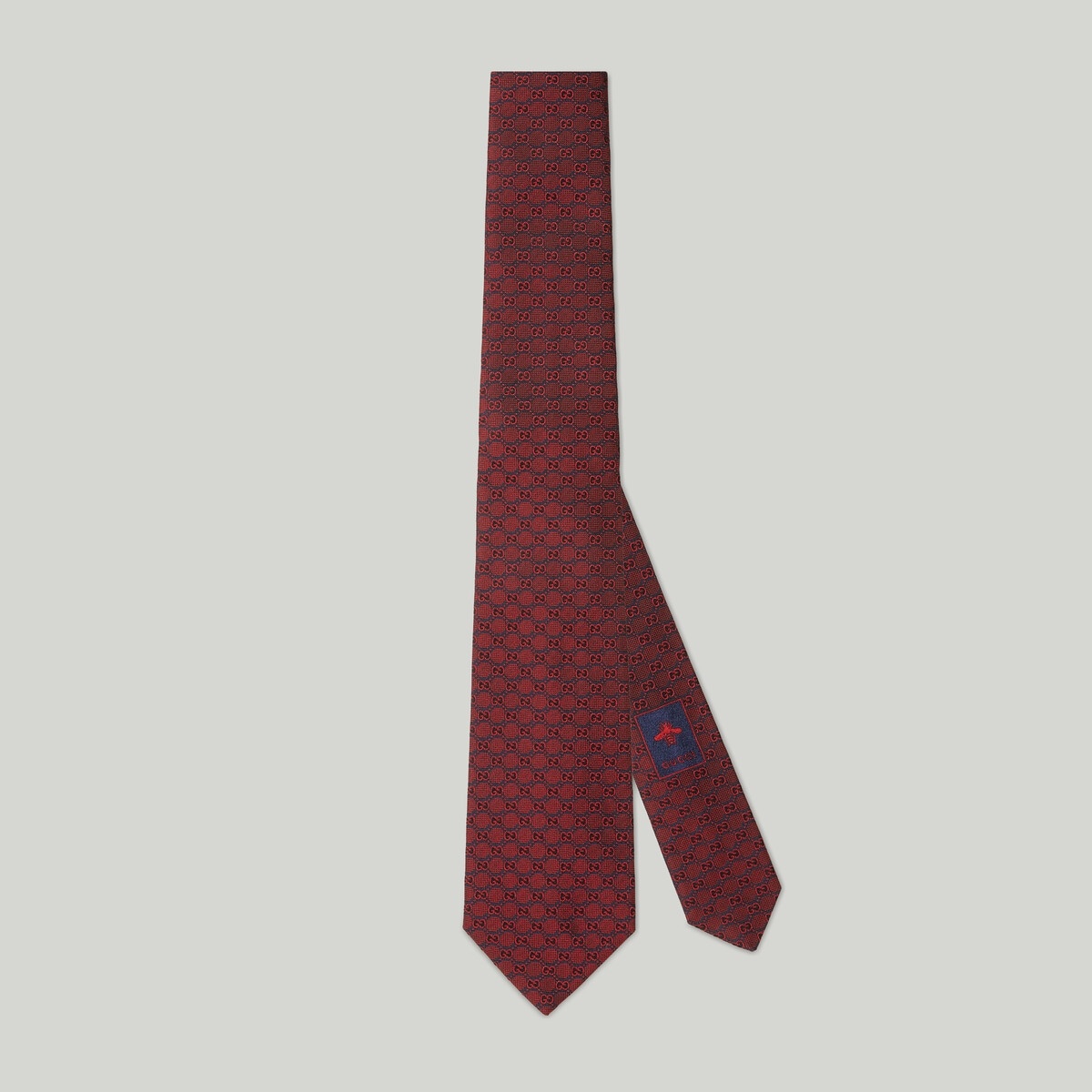 GG silk jacquard tie - 1