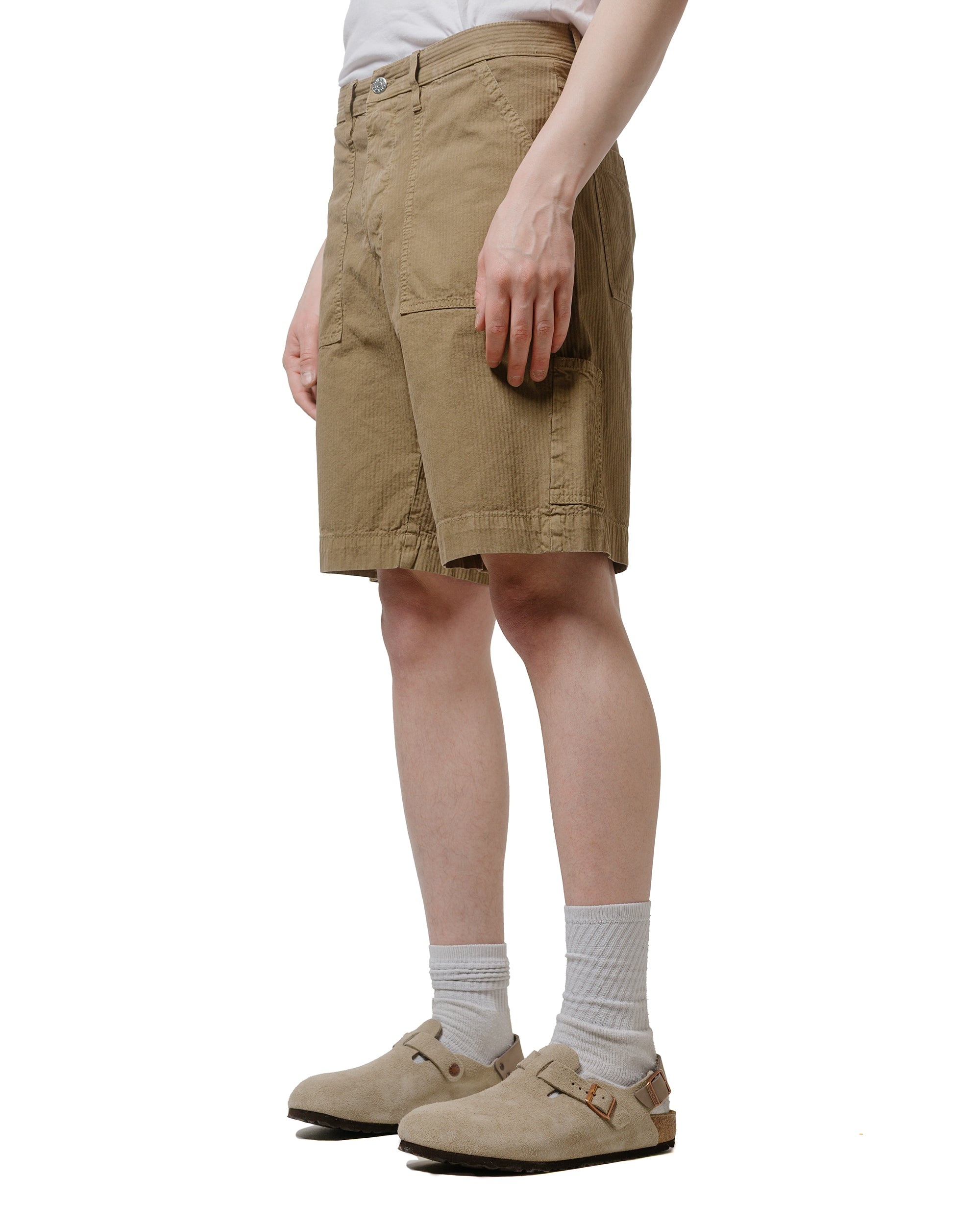 Wide Twist Work Short Light Brown - 2