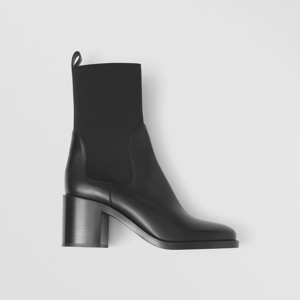 Leather Heeled Chelsea Boots - 6