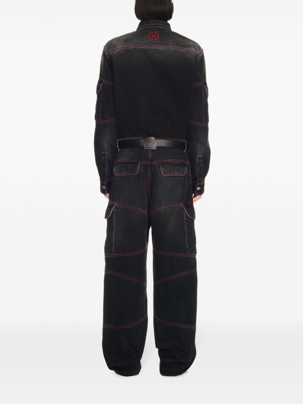Script Samurai straight jeans - 4
