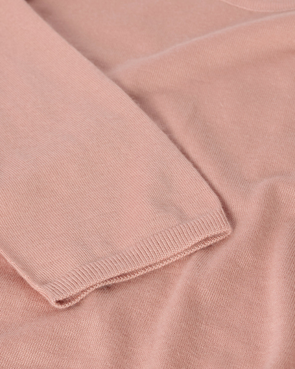 Superfine Cashmere Pink Jumper - 6