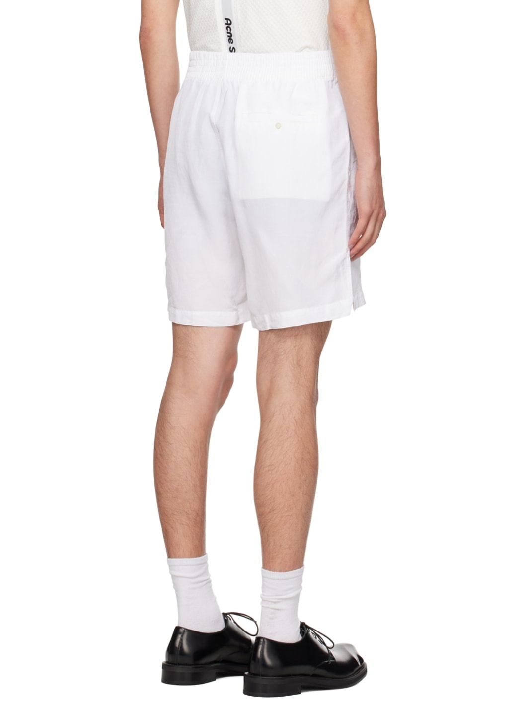 White Aniara Shorts - 3
