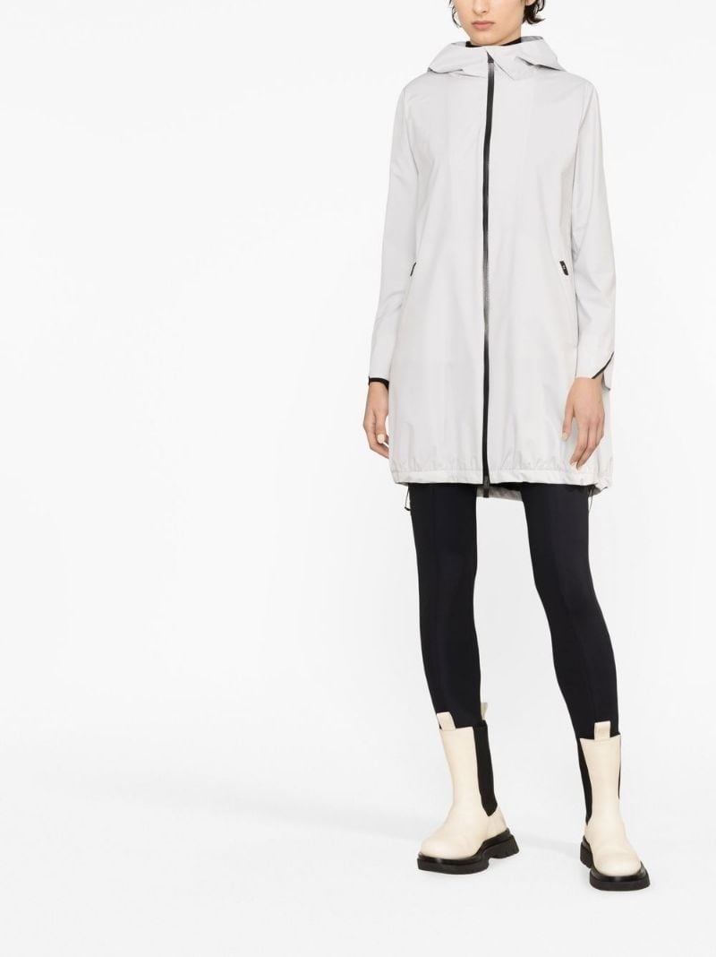 zip-up hooded jacket - 2