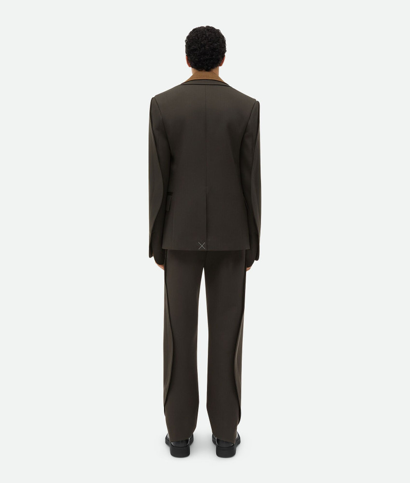 Wool Jacket With Contrasting Collar 3