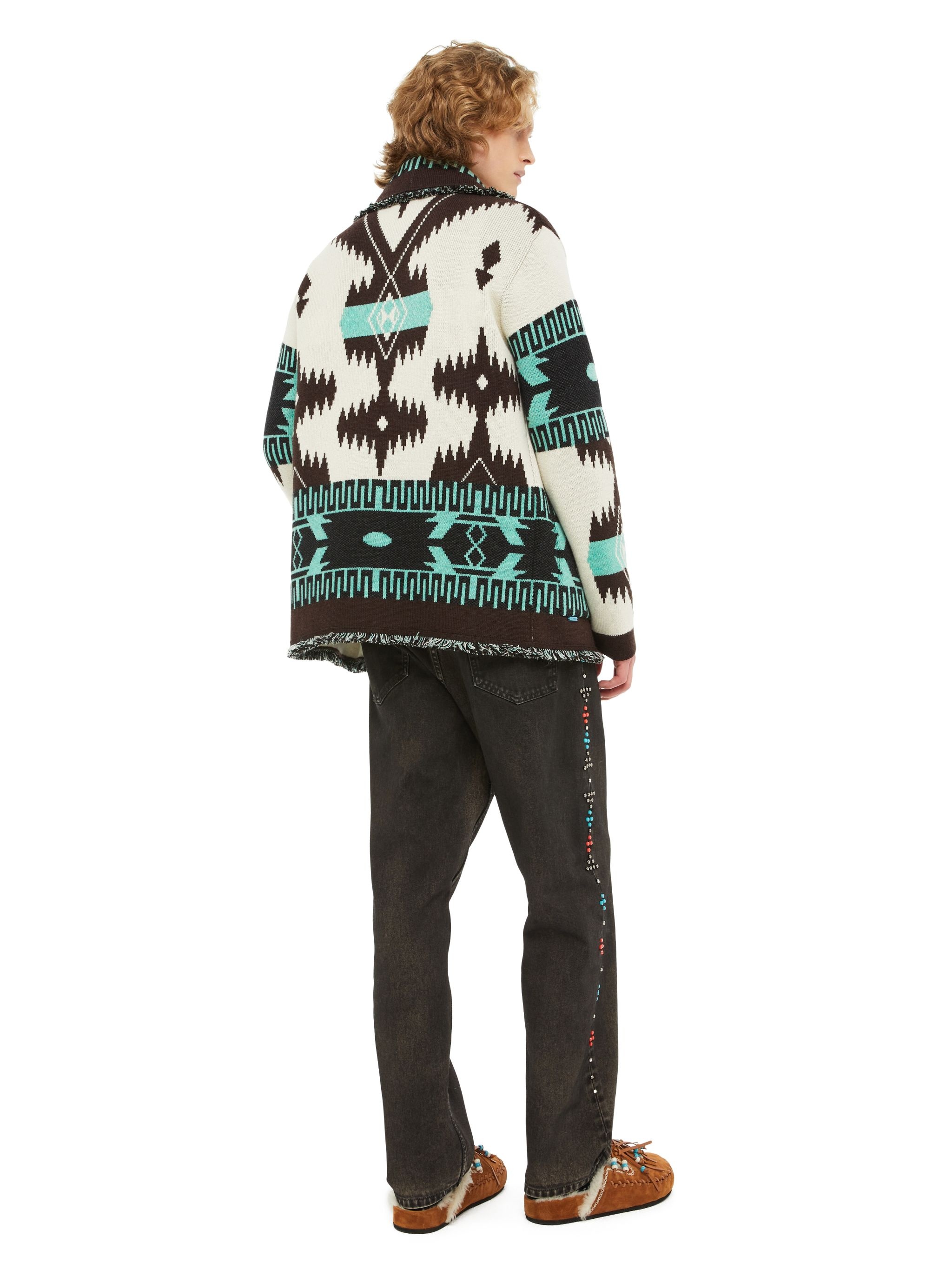 Icon Jacquard Cardigan - 3
