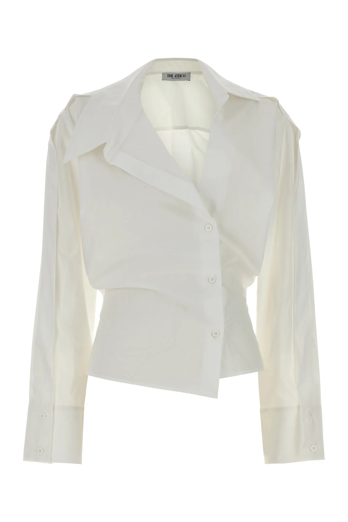 White poplin shirt - 1