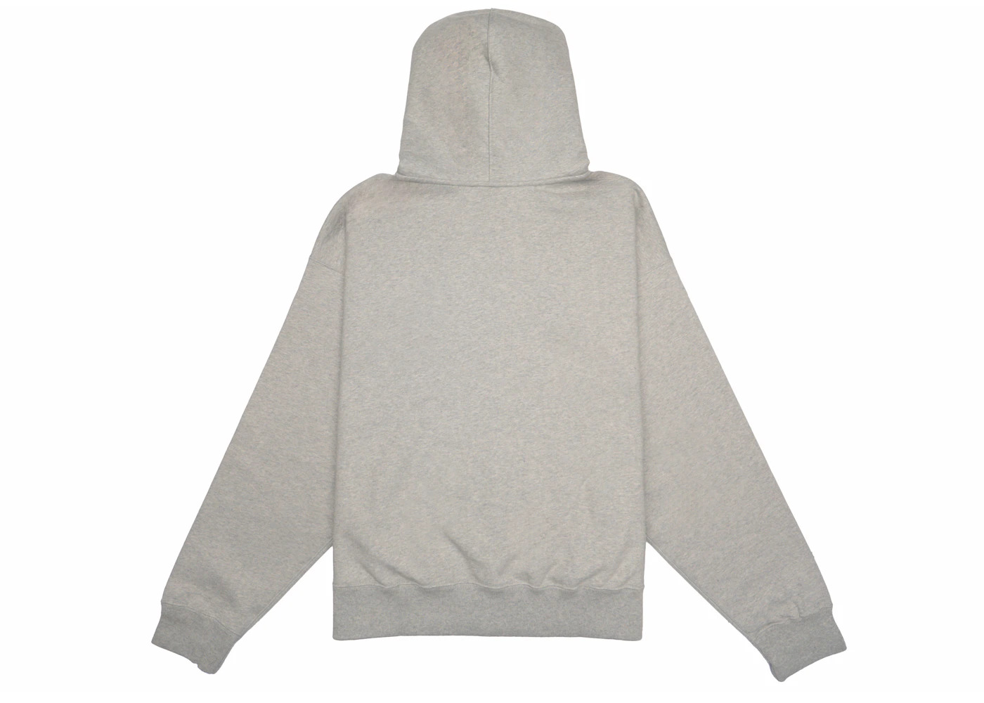 Stussy x Nike Fleece Zip Hoodie Grey Heather - 2