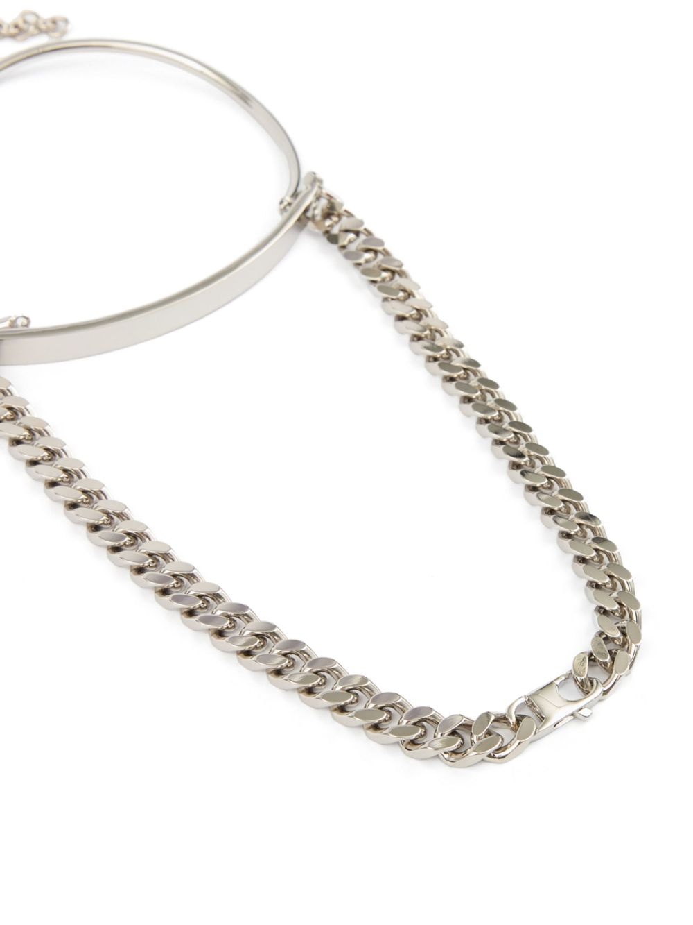 mixed chain necklace - 3