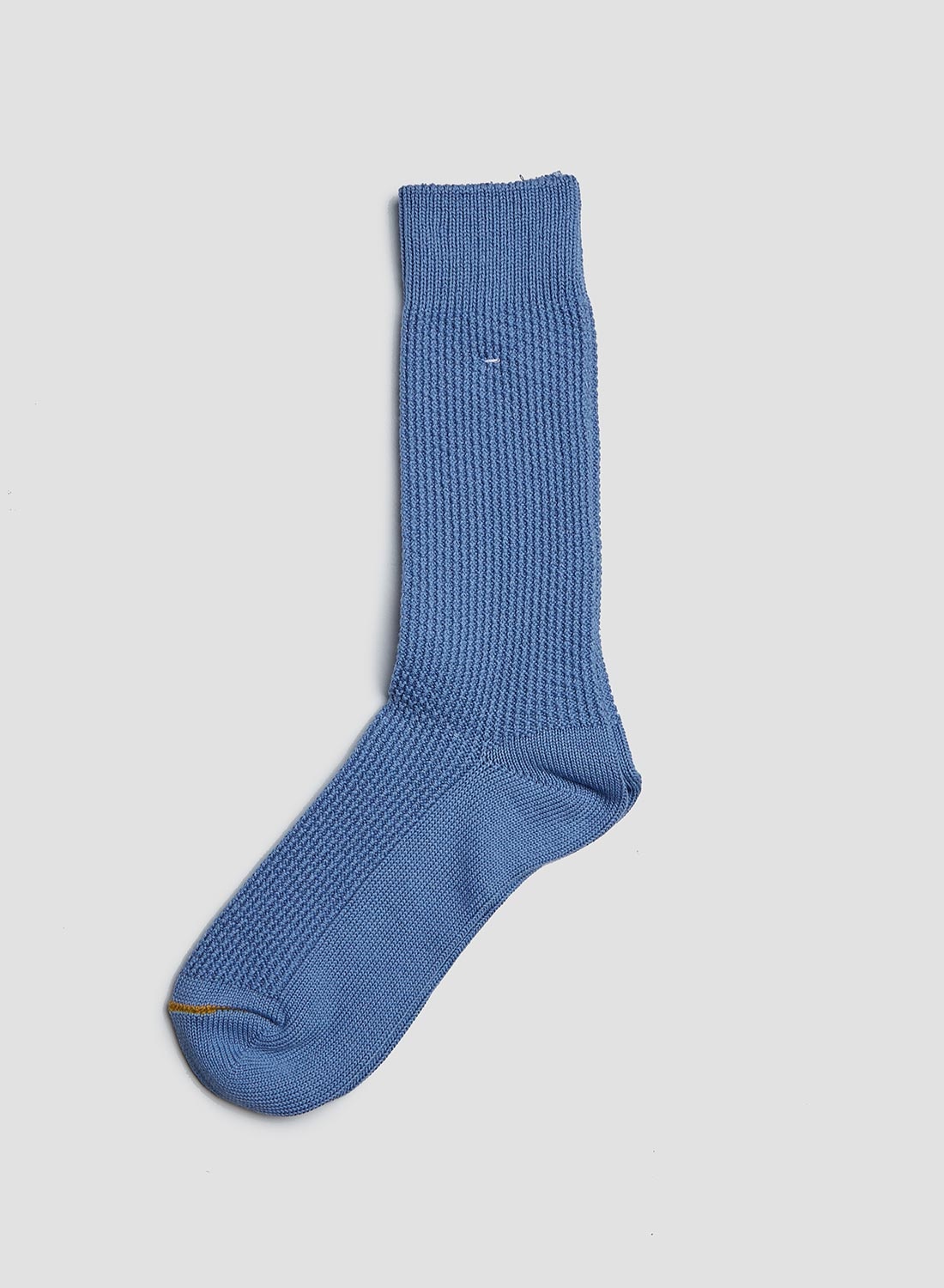 Anonymous Ism Pique Crew Sock in Blue - 2
