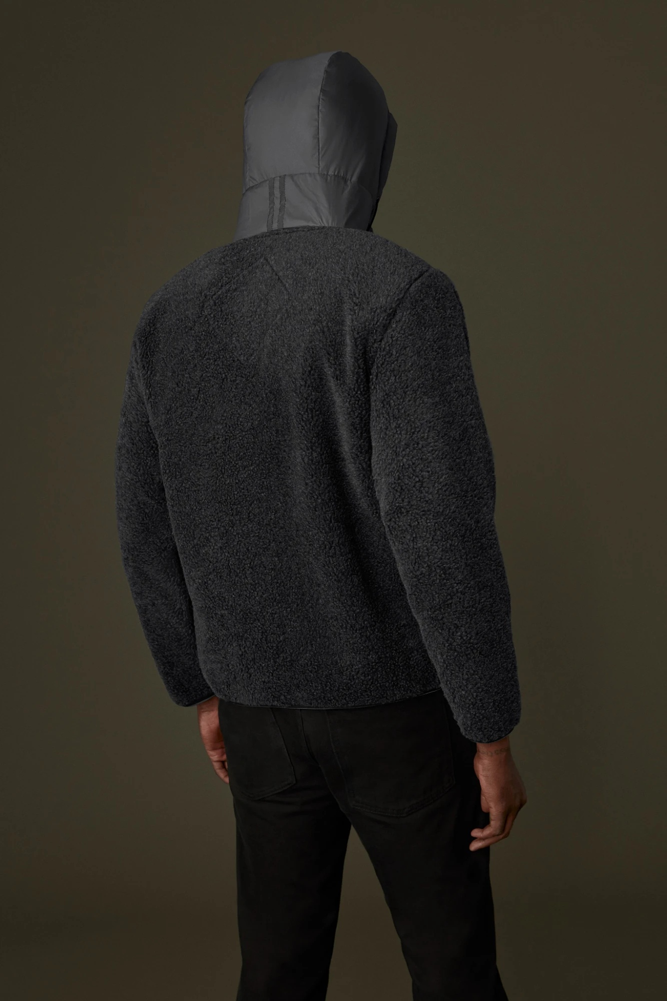 HYBRIDGE FLEECE HOODY - 5