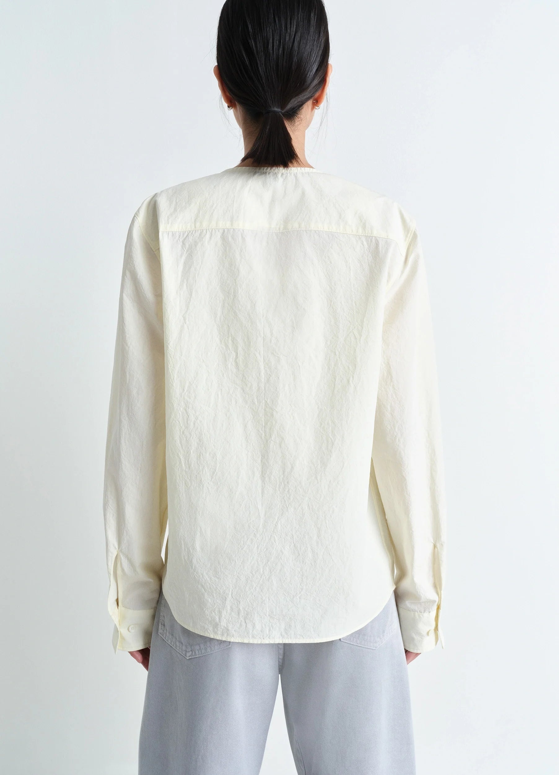 SOFT COLLAR BLOUSE - 4