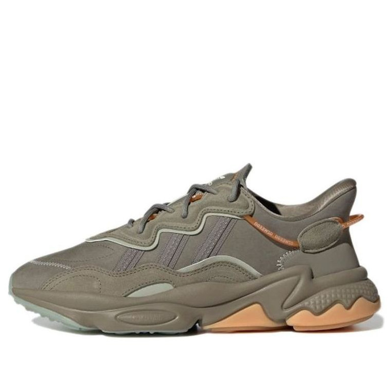adidas Originals Ozweego Casual Shoes 'Charcoal Grey Yellow' GY3541 - 1
